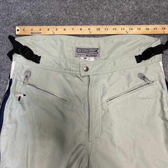 Columbia Convert Mens Large Snow Pants Light Green - Picture 13 of 15